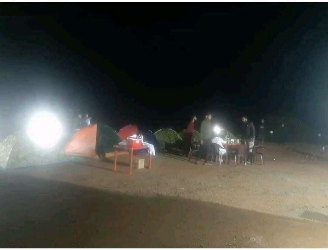 Night camping
